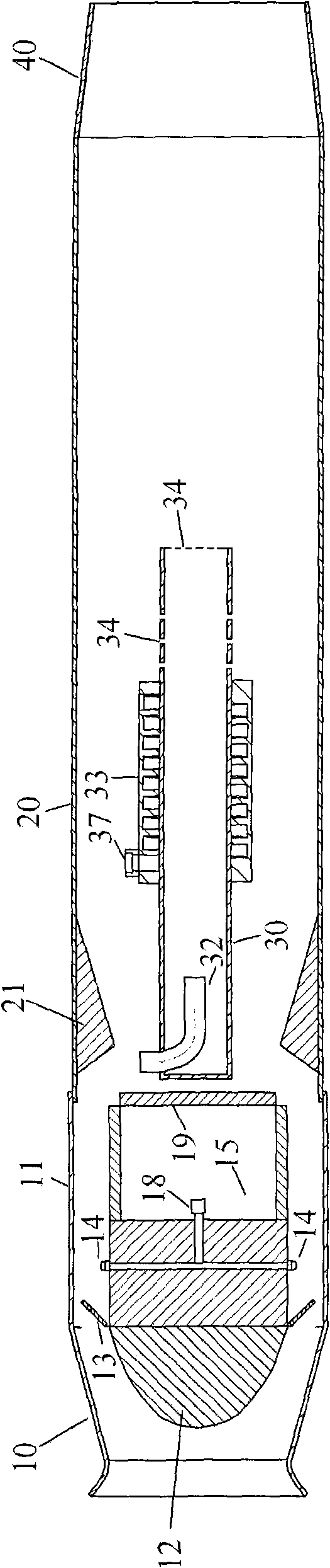 Air-breathing pulse detonation engine and detonation method thereof