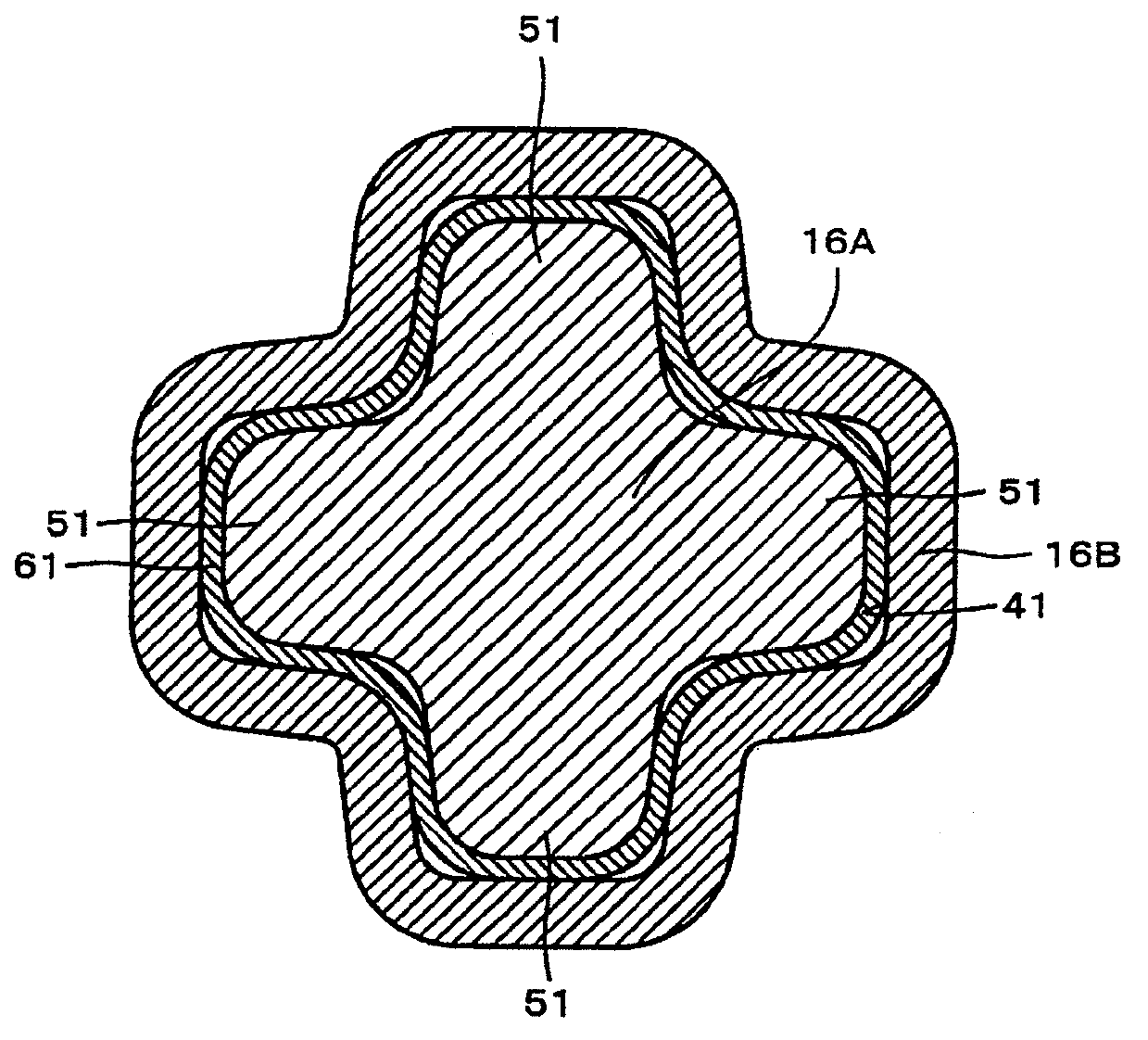 Telescopic shaft