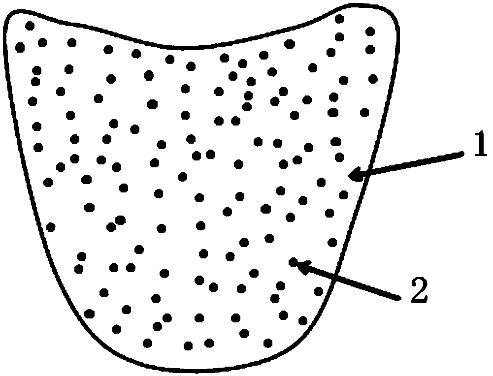 Method for manufacturing dentures from polyetheretherketone/zirconium oxide composite materials