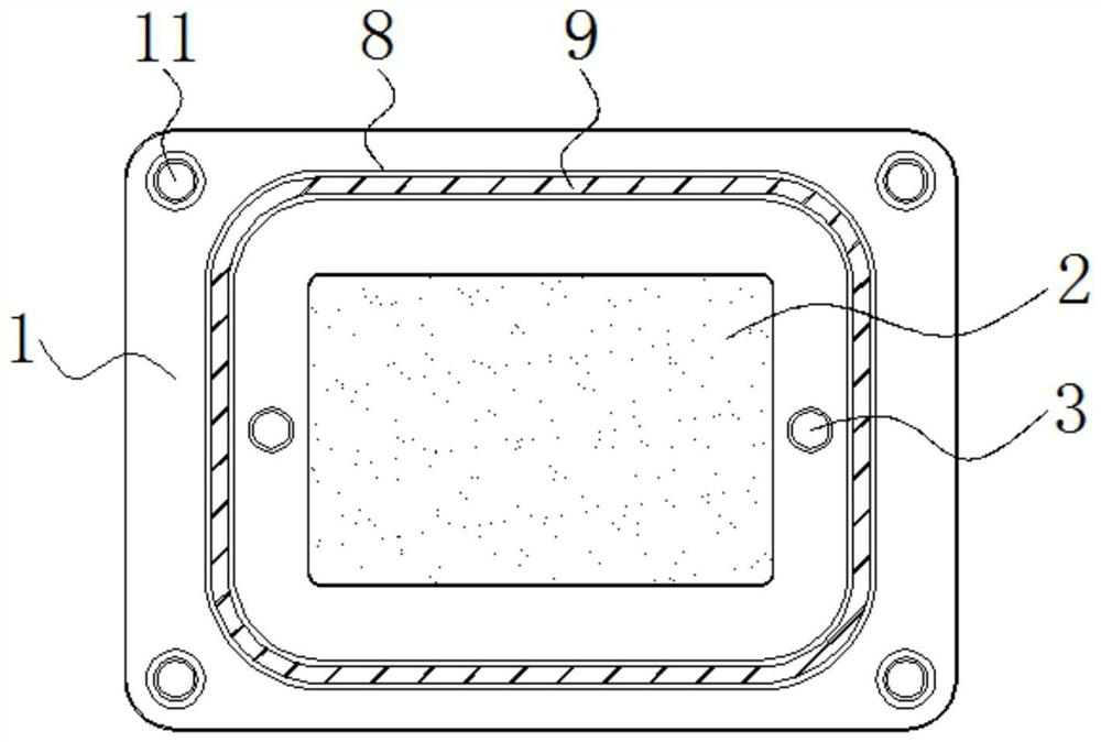 Hydrogen energy automobile carbon fiber product forming mold and forming method