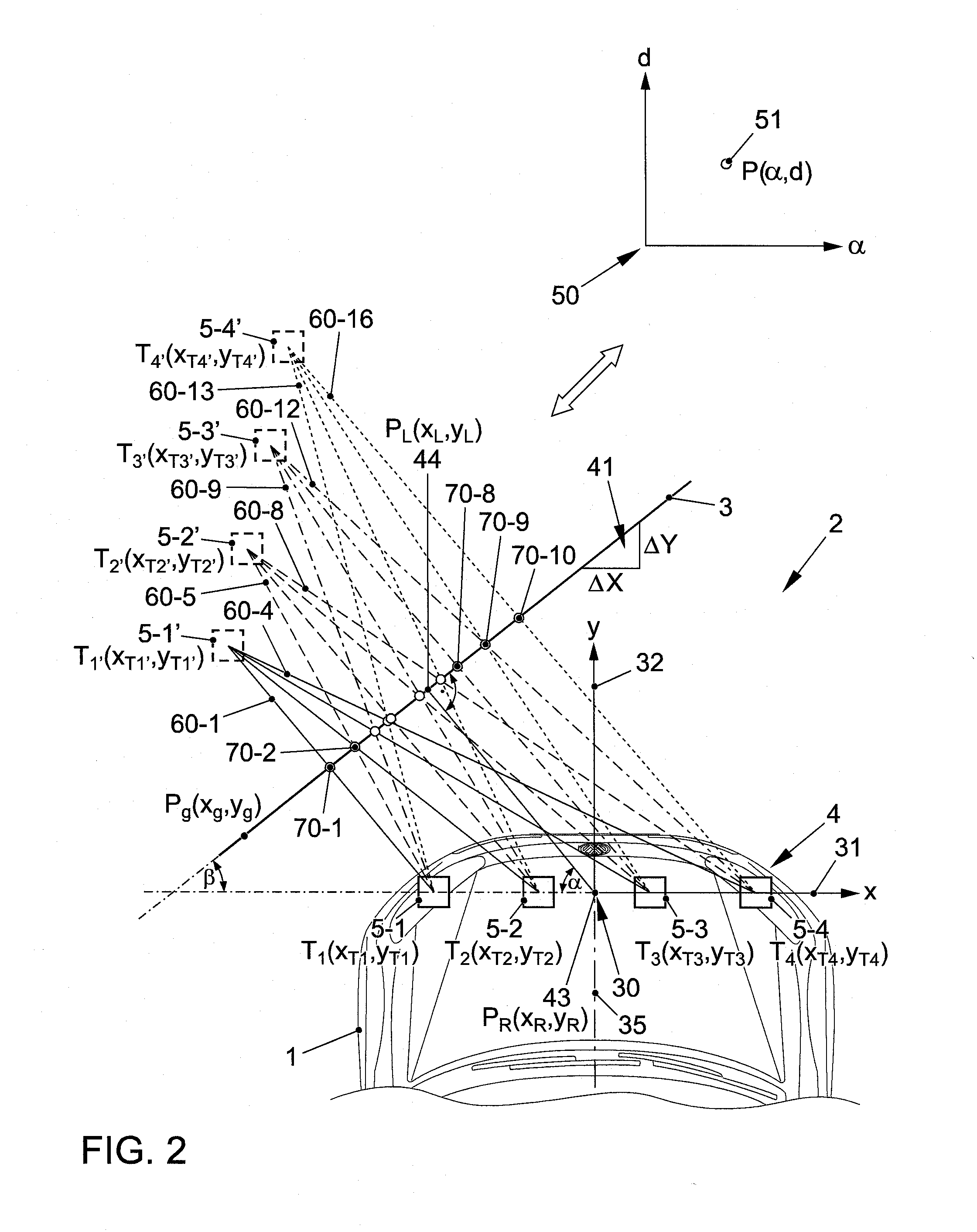 Method and device for detecting objects in the surroundings of a vehicle