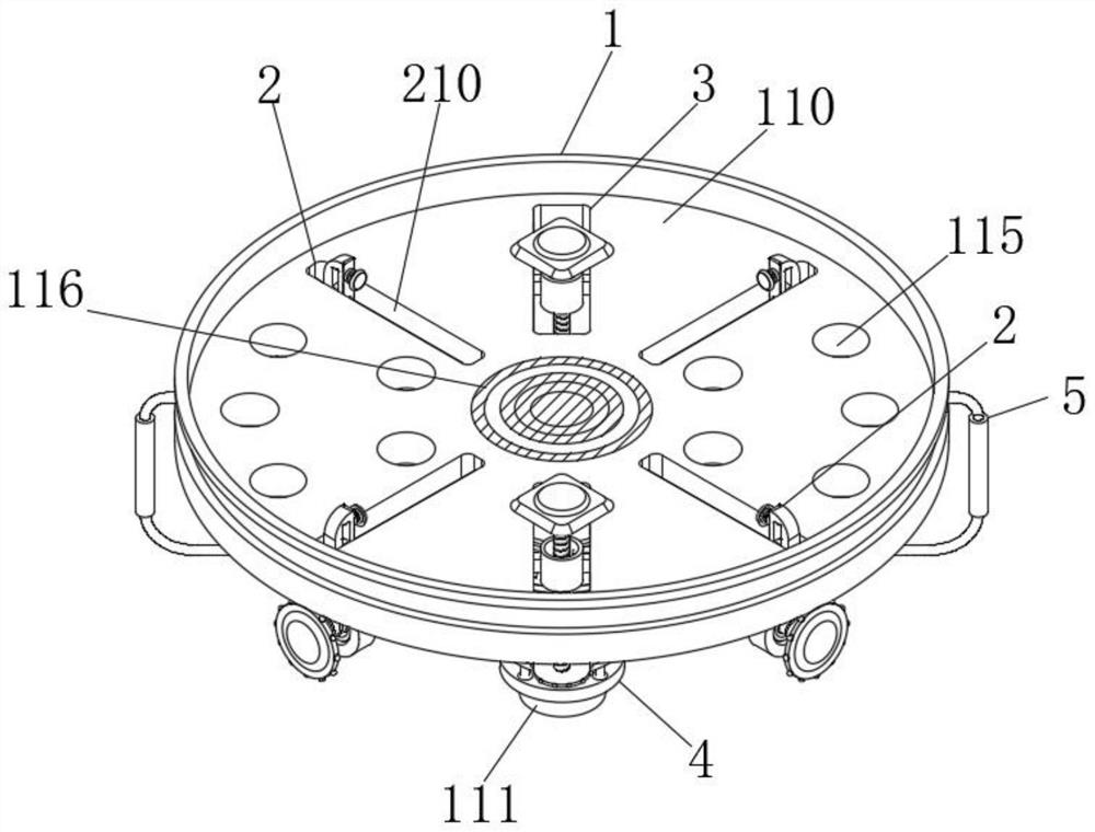 Rotary table tool clamp