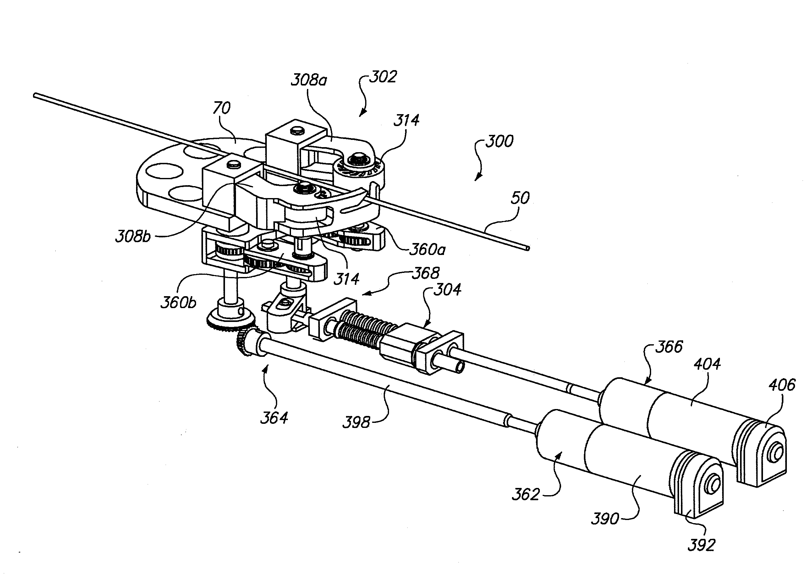 Active drive for robotic catheter manipulators