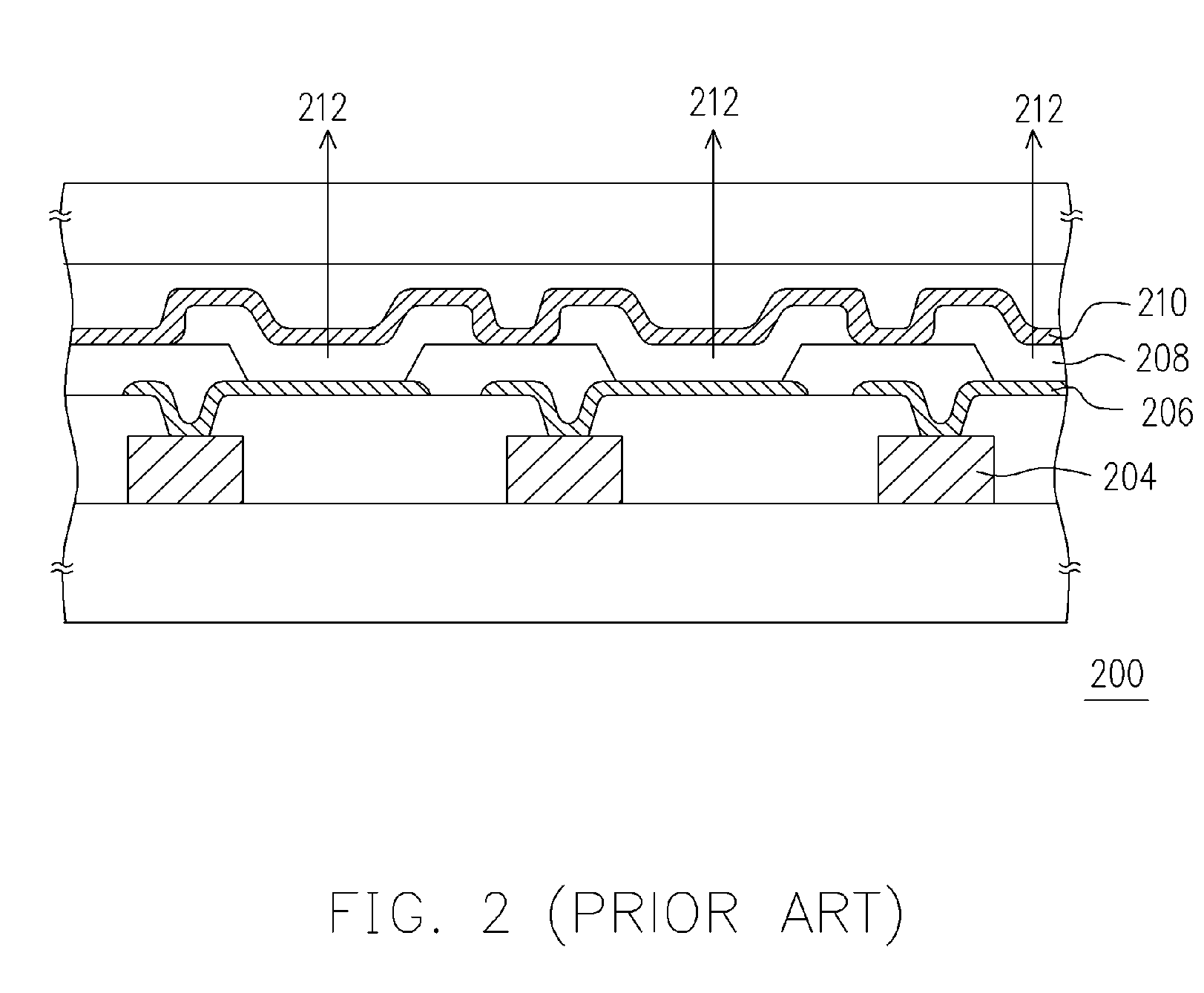 Organic electroluminescent device, pixel structure, array and driving method thereof