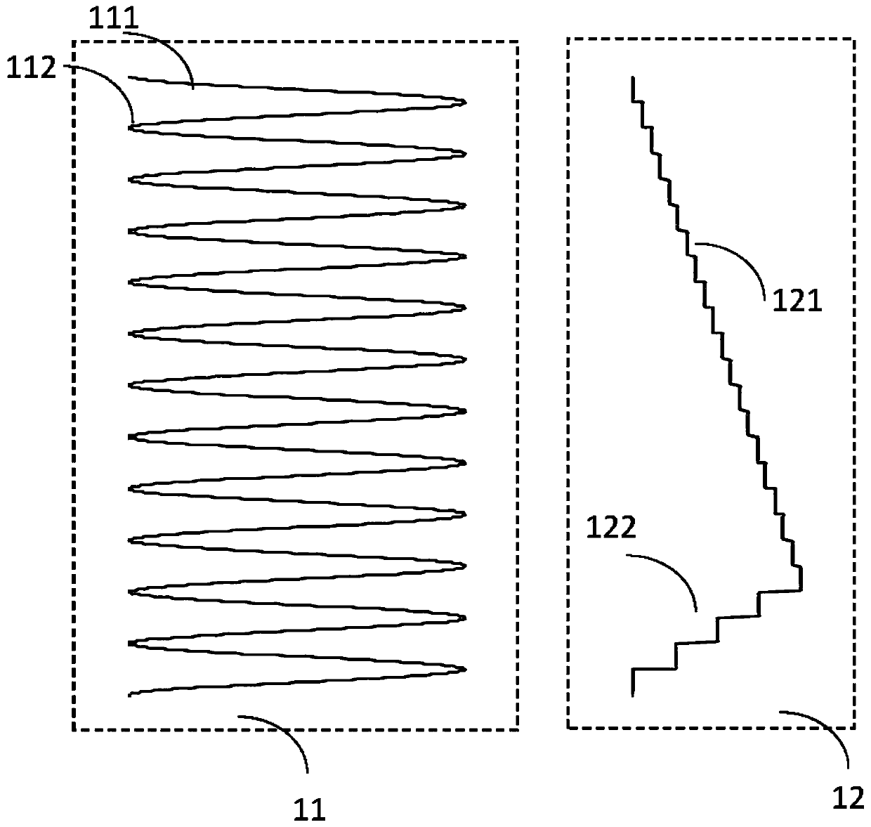 Confocal scanning microscope light source modulation method