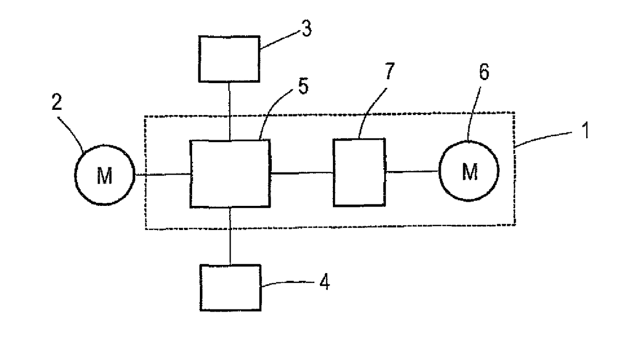 Active differential and motor vehicle