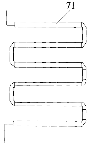 Insulating organic waste dry-type anaerobic fermentation system