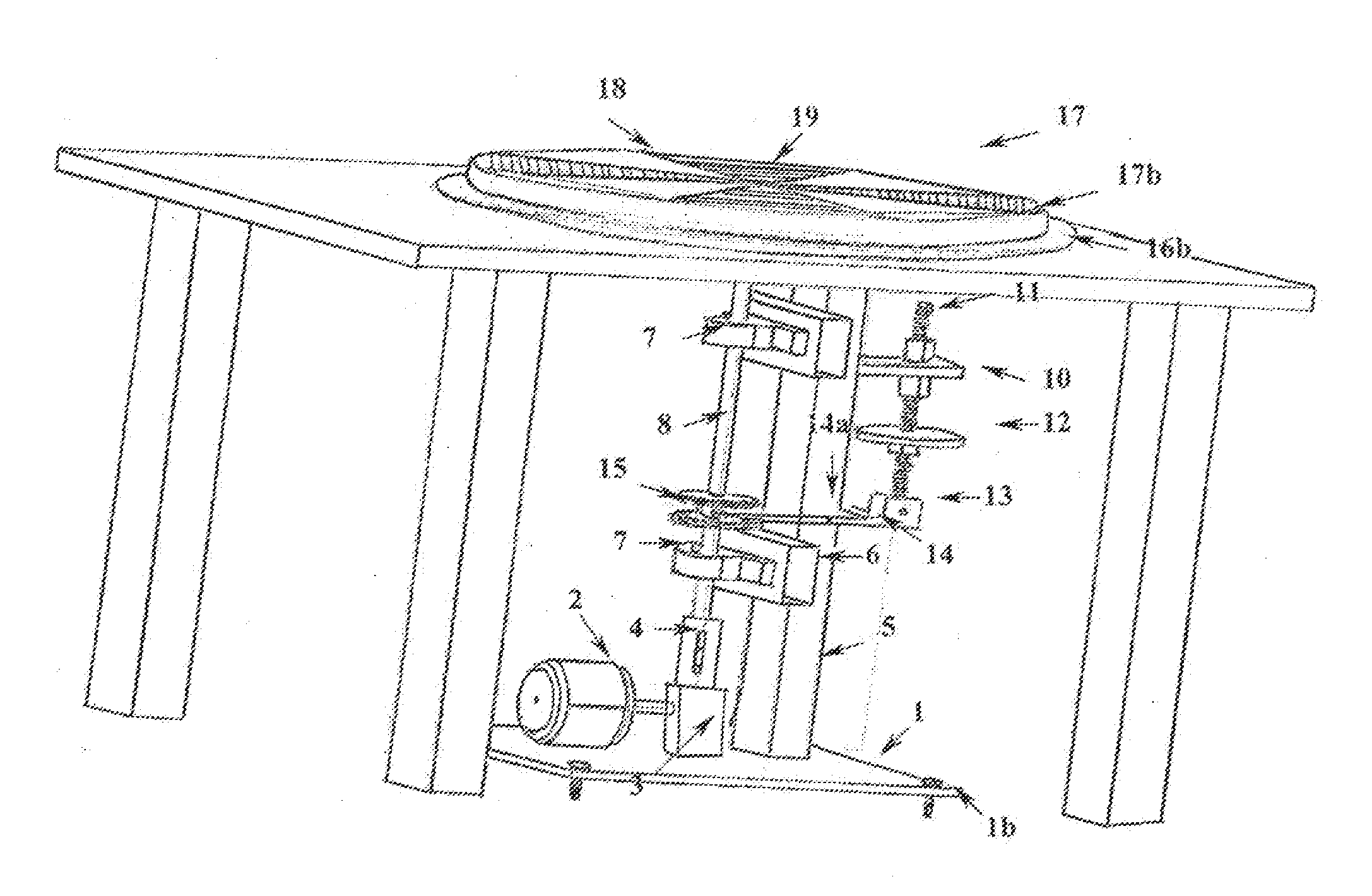 Rotating grill for grilling food