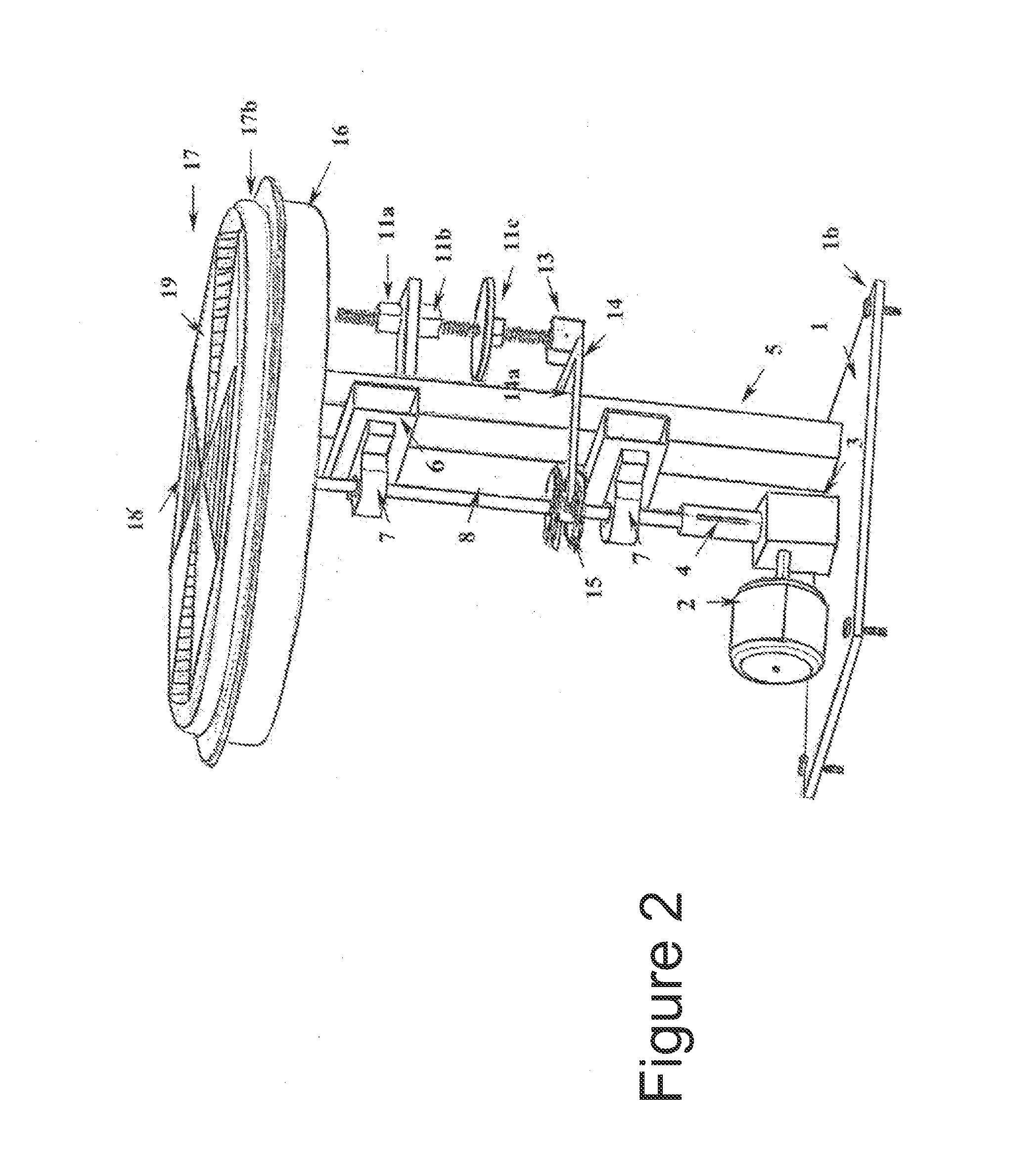 Rotating grill for grilling food