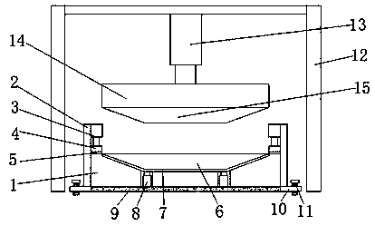 Hardware mold for metal plate machining