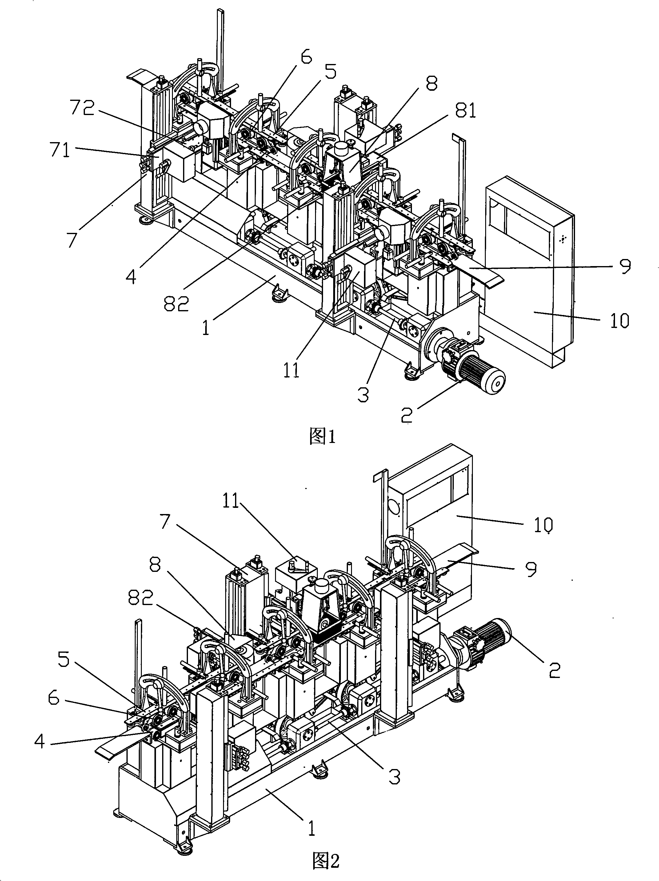 Special-shaped wooden strip sanding grinder