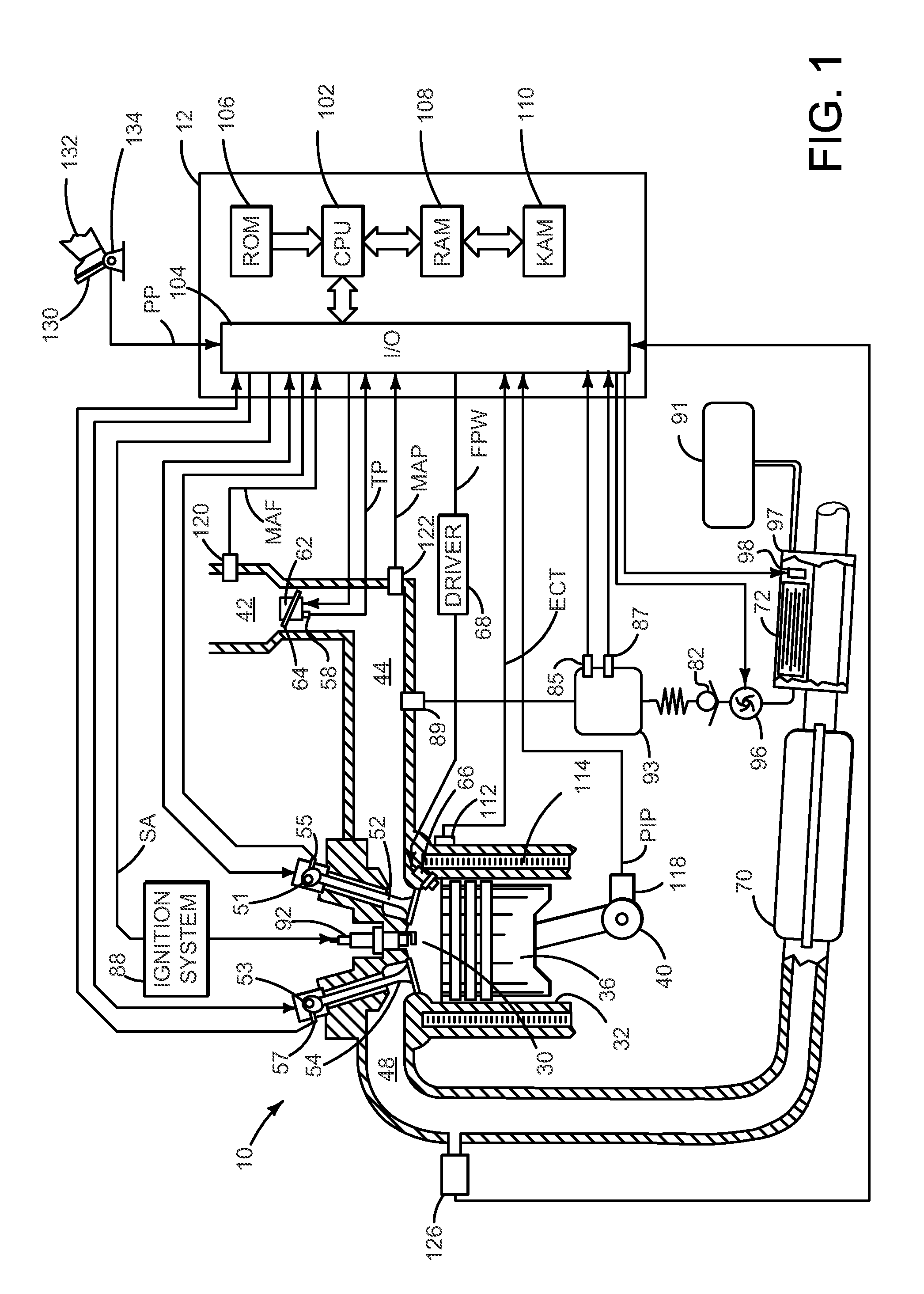 Method for operating an engine