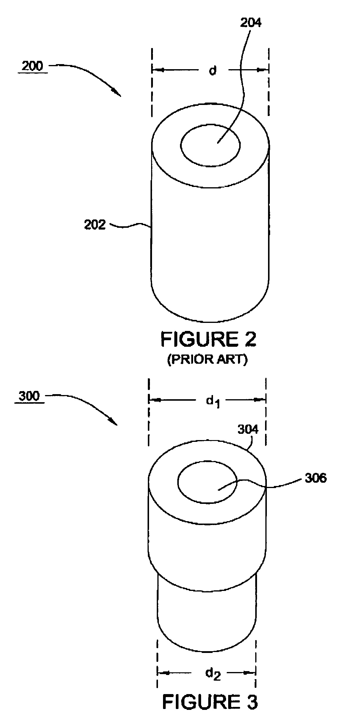 Hydrophone mandrel for precise placement of gratings