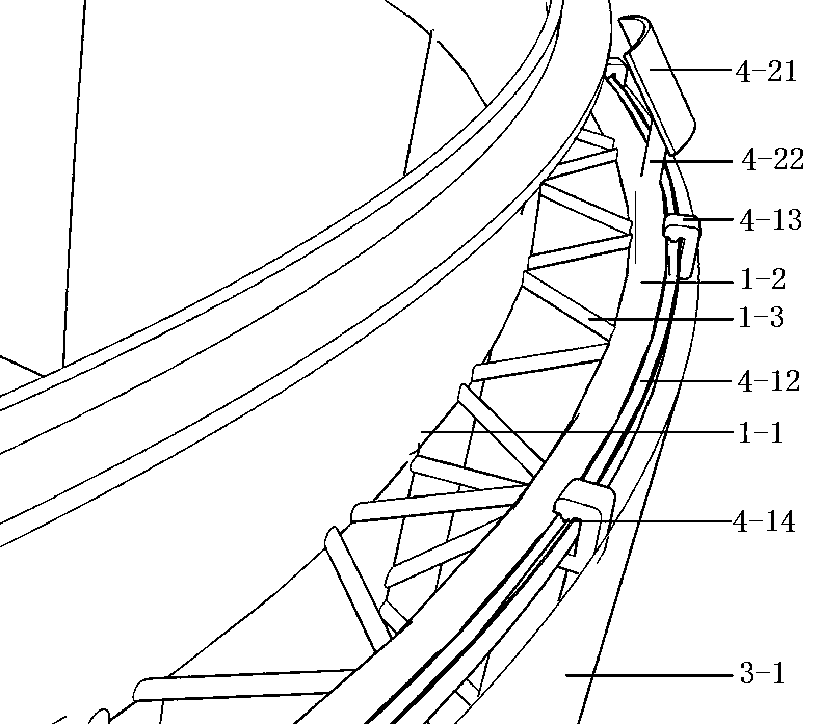 Cooling tower photovoltaic panel tower synergistic device