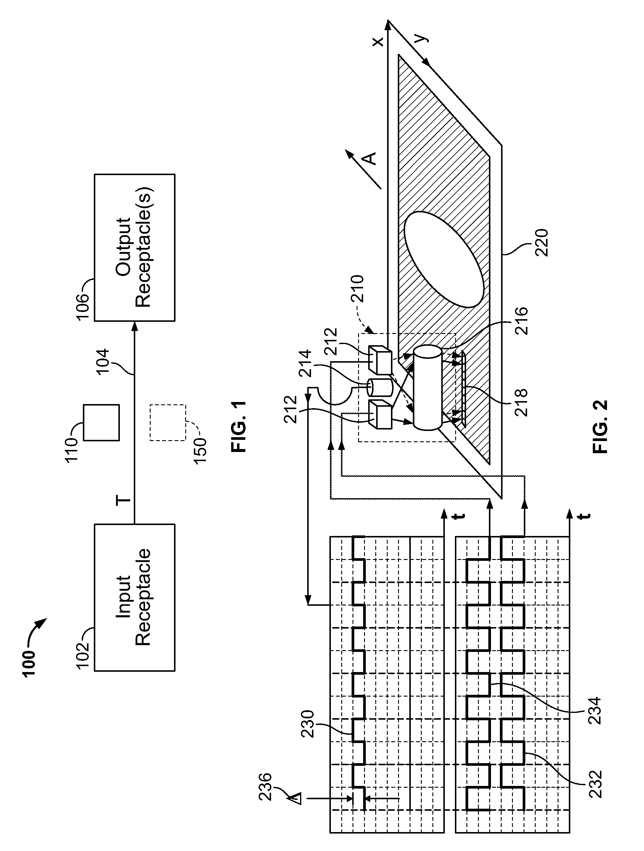 Currency bill sensor arrangement