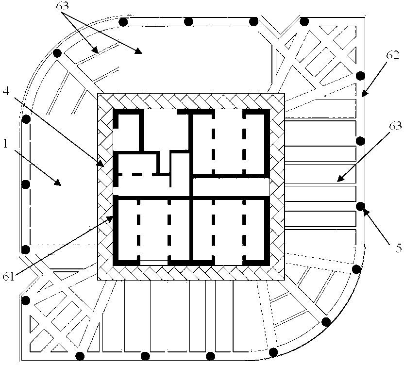 Novel composite floor system for super high-rise building