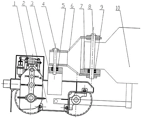 Crane with curve motion function