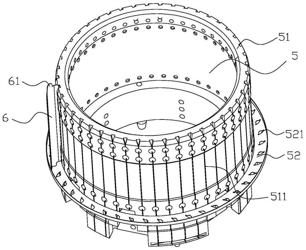 Cross-flow fan and automatic blade assembling method and equipment thereof