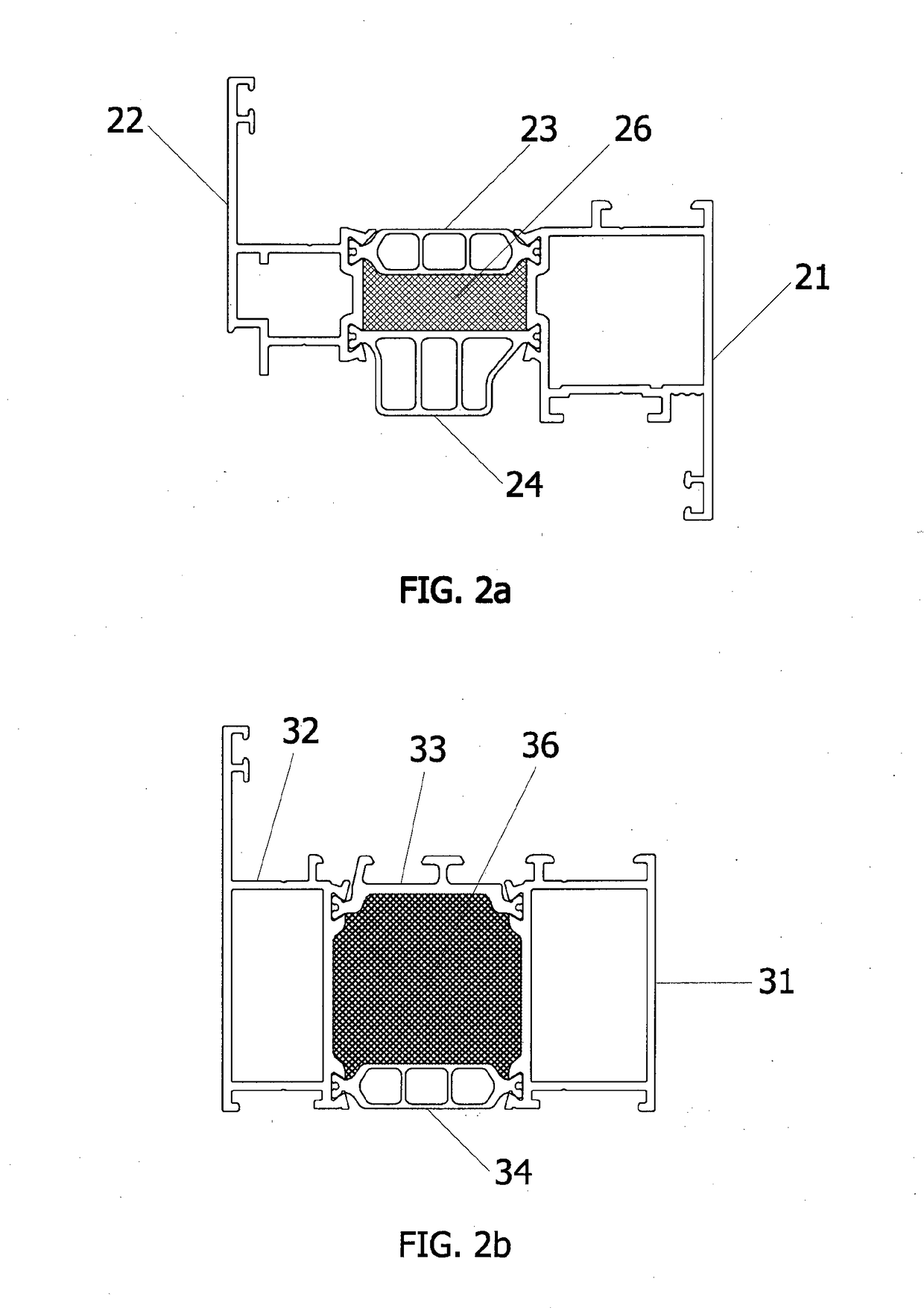 Device for delivering an insulation enhancing polyurethane foam within profiles used in doors, windows and related applications