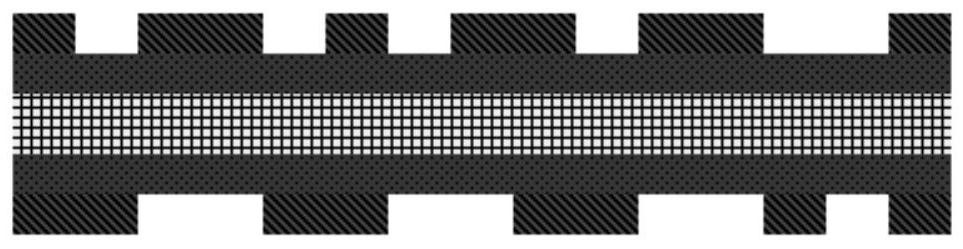 Thick copper backboard and manufacturing method thereof