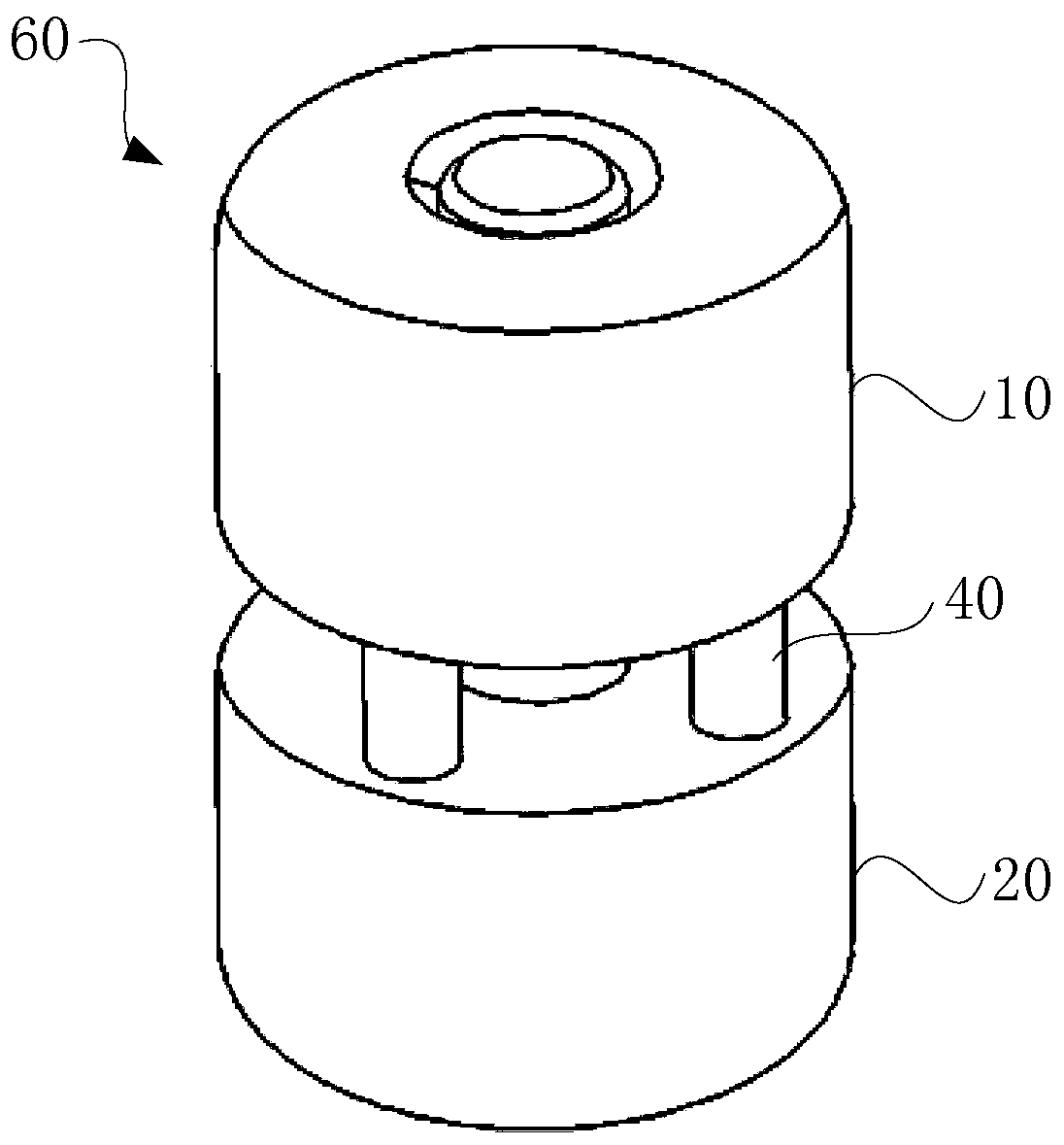 Bone filling prosthesis