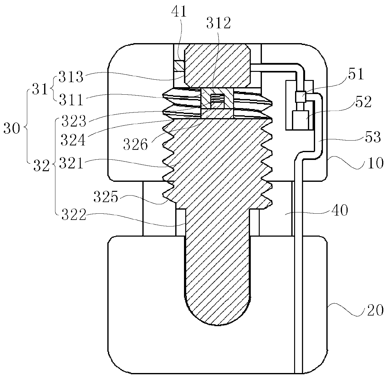 Bone filling prosthesis