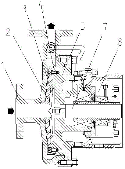 Small-flow high-lift centrifugal pump