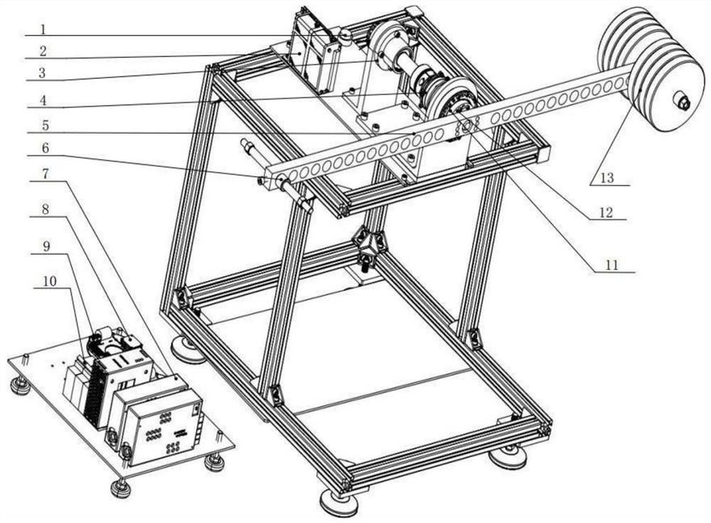 Method and device for detecting motion states of robot joints