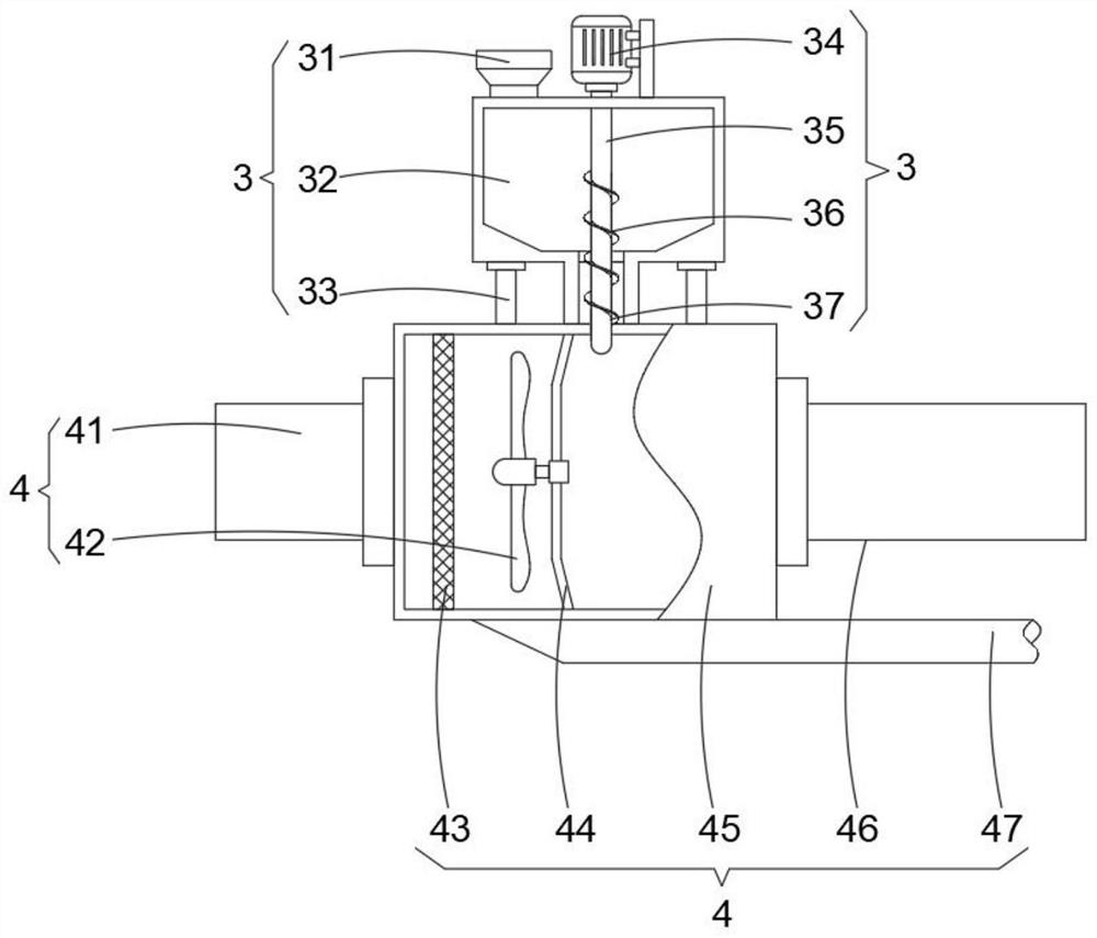 Smelting furnace for aluminum-titanium-boron wire production