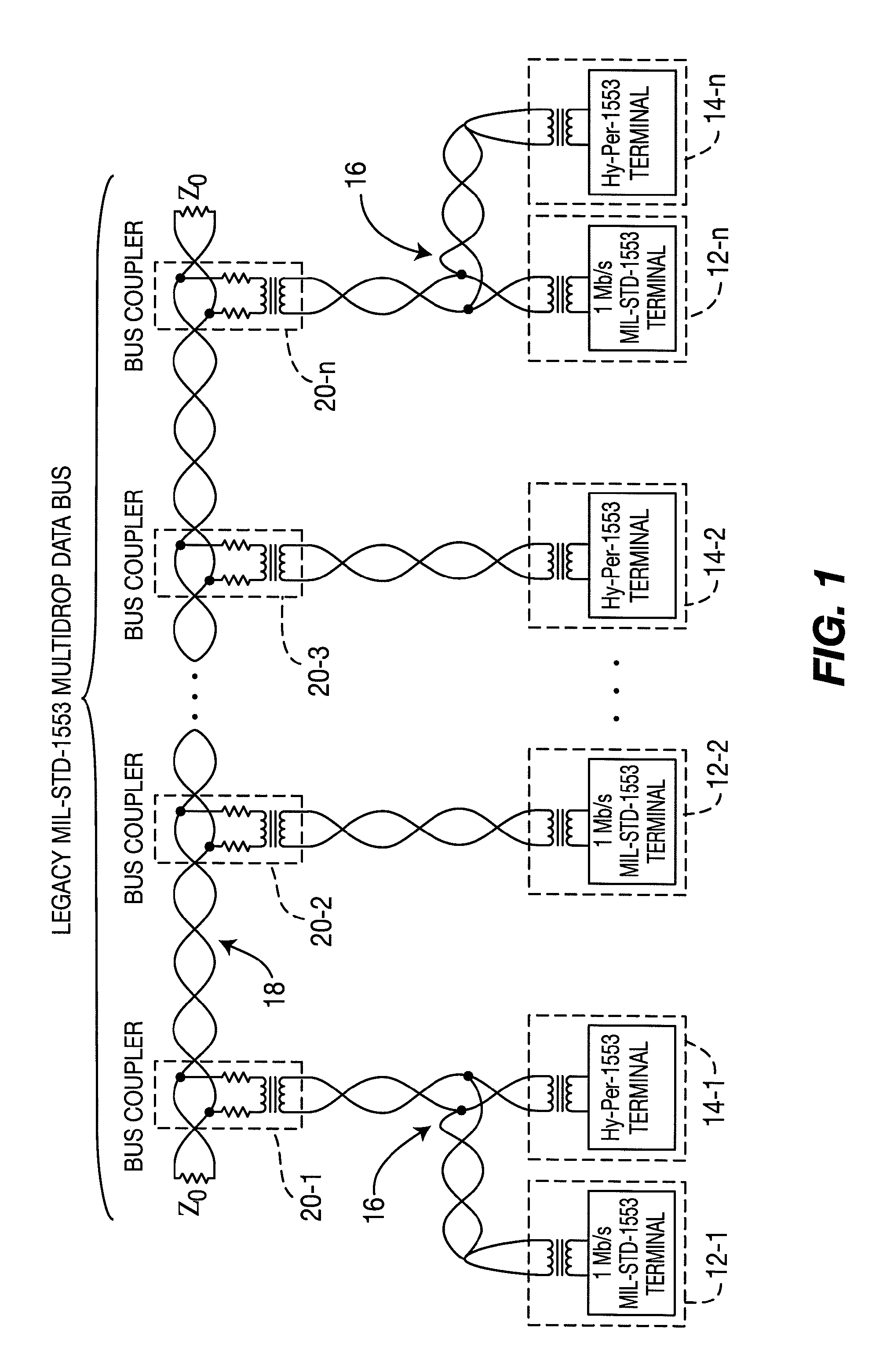 Predictive signal cancellation for extracting 1 Mb/s MIL-STD-1553 component from composite high performance 1553 signal