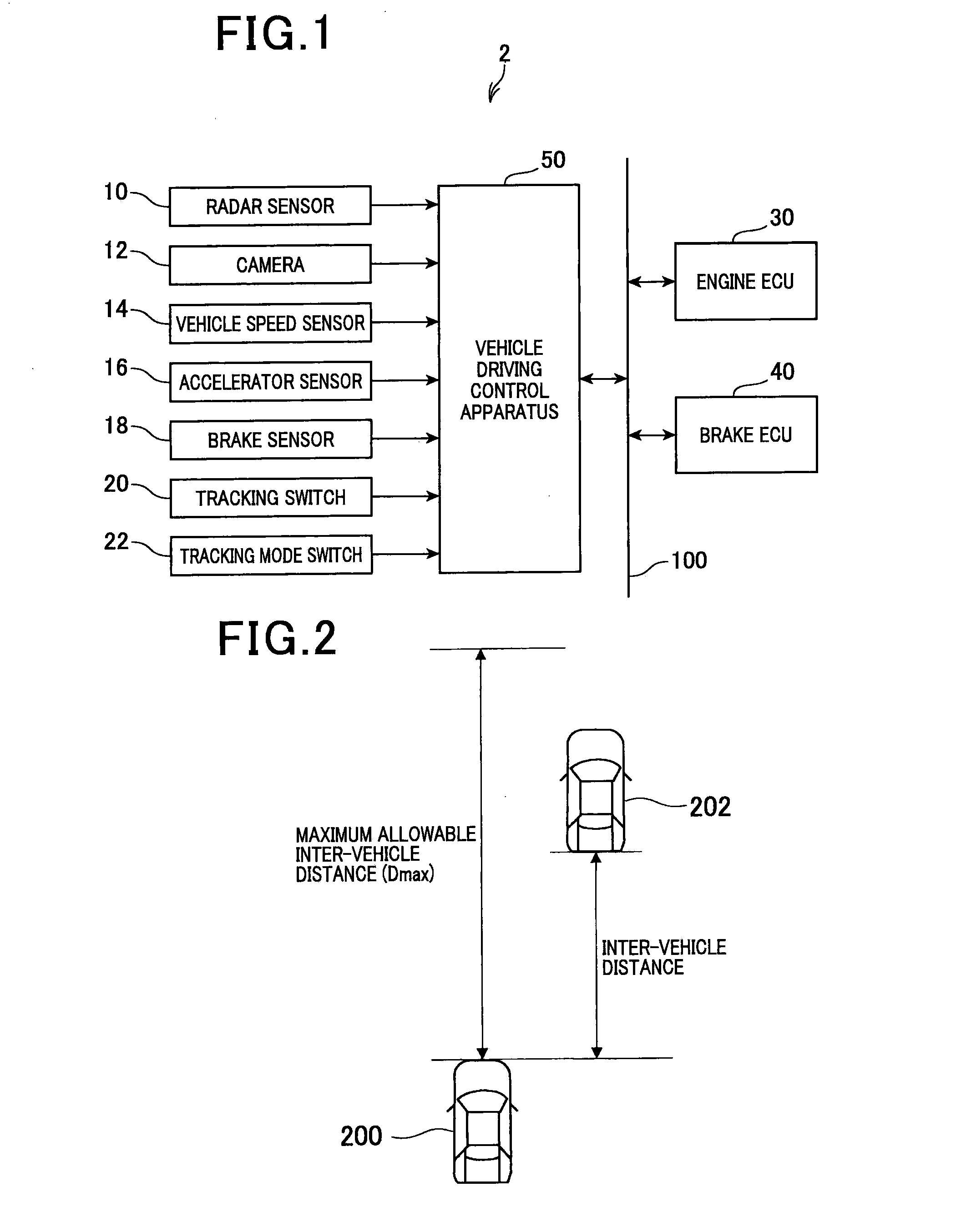 Vehicle driving control apparatus