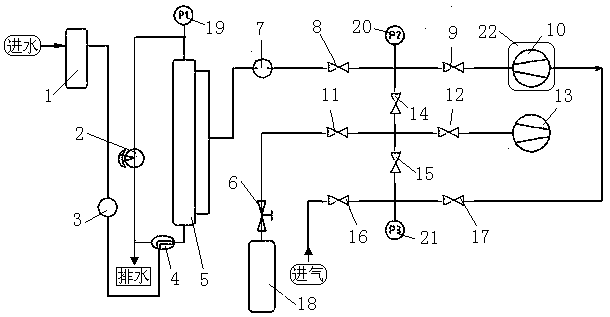 Underground water radioactive inert gas nuclide dating sampling system and sampling method thereof