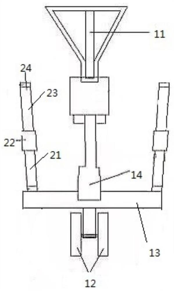 Calibration method and device for prefabricated wall