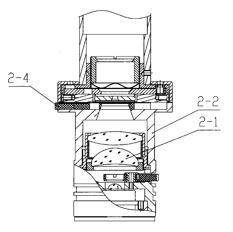 Multiple facula slit lamp microscope