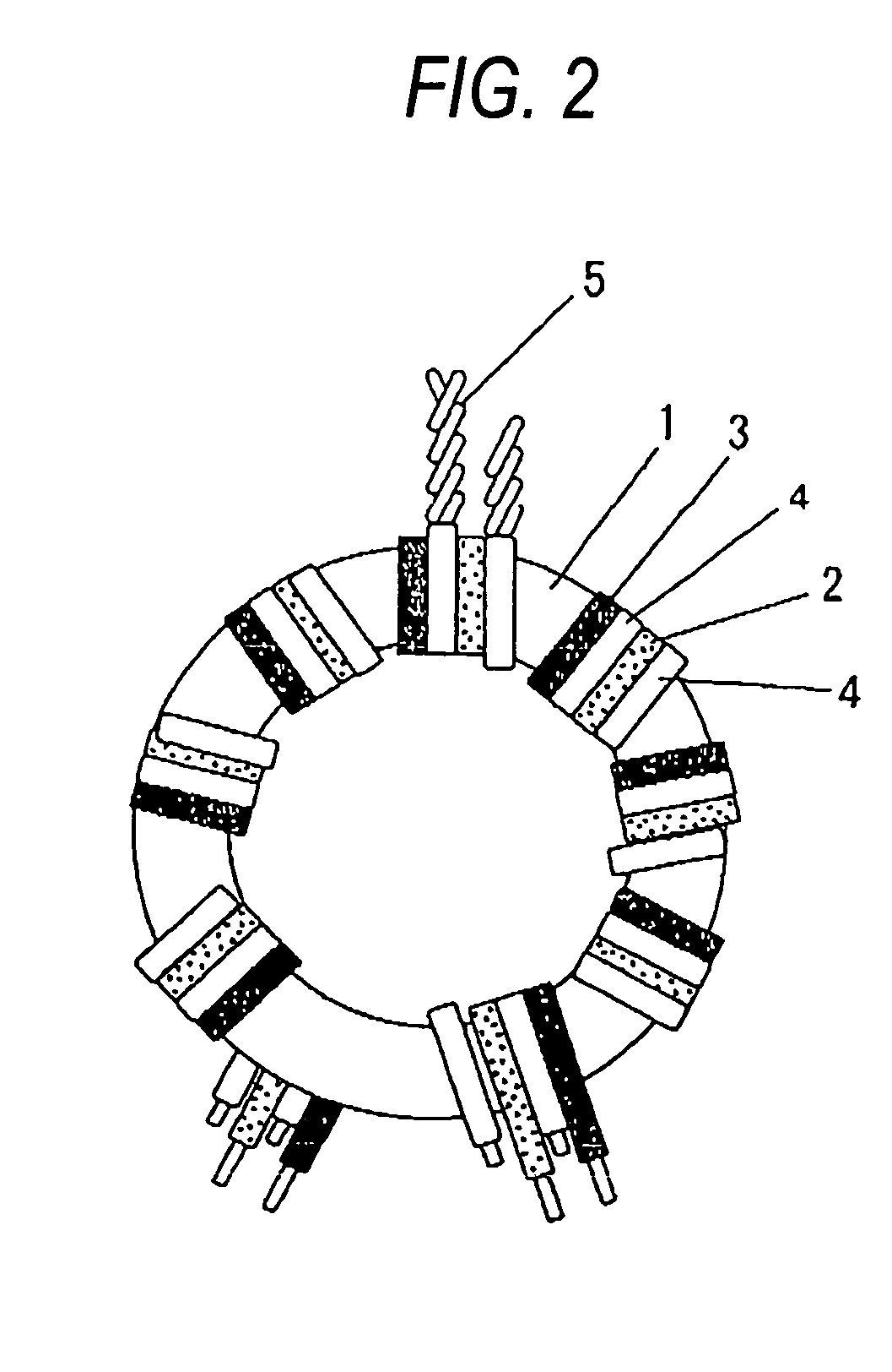 Communication transformer for power line communication