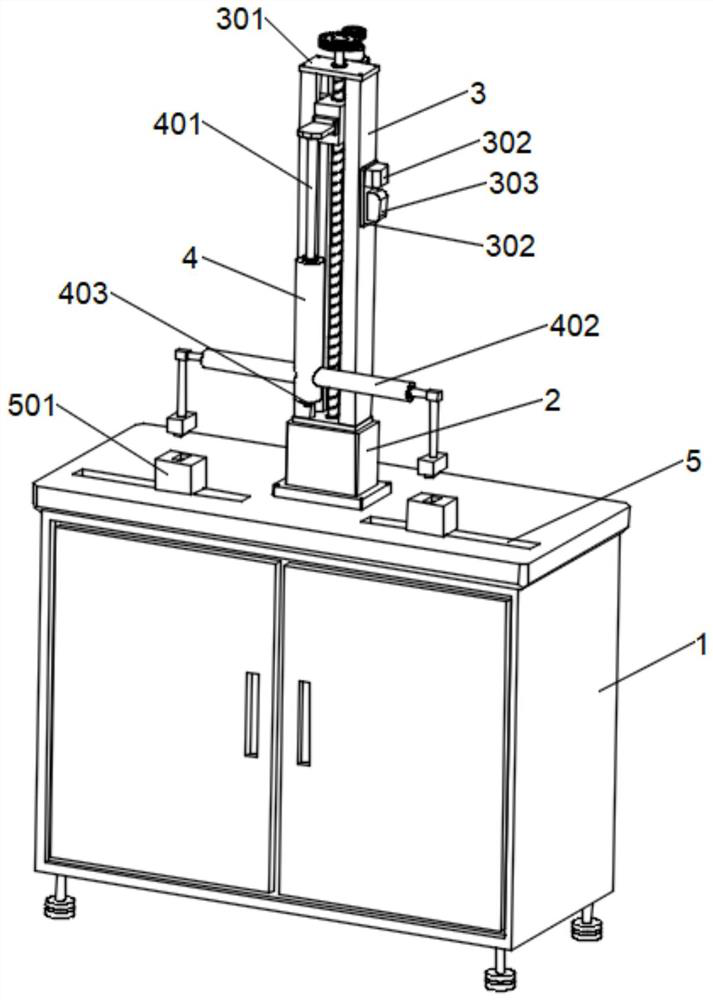 Gauze tensile detection device suitable for spinning processing