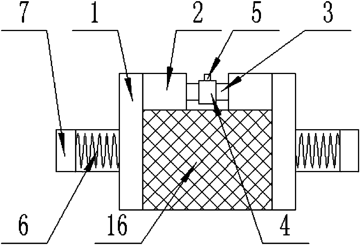 Sewer filtering device for building construction