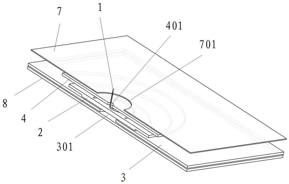 Vibration-based acupuncture point stimulation device