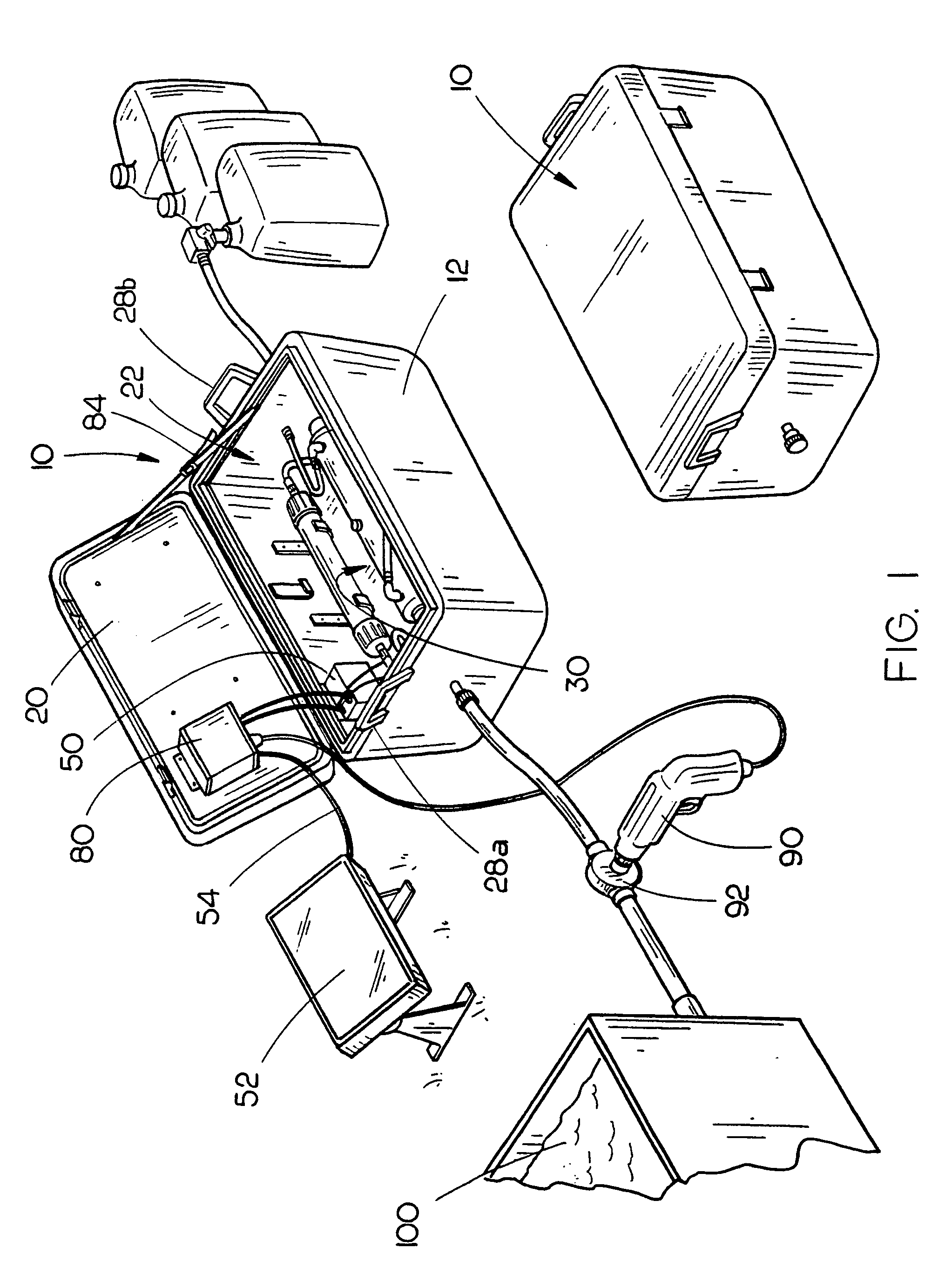 Portable water filtration device