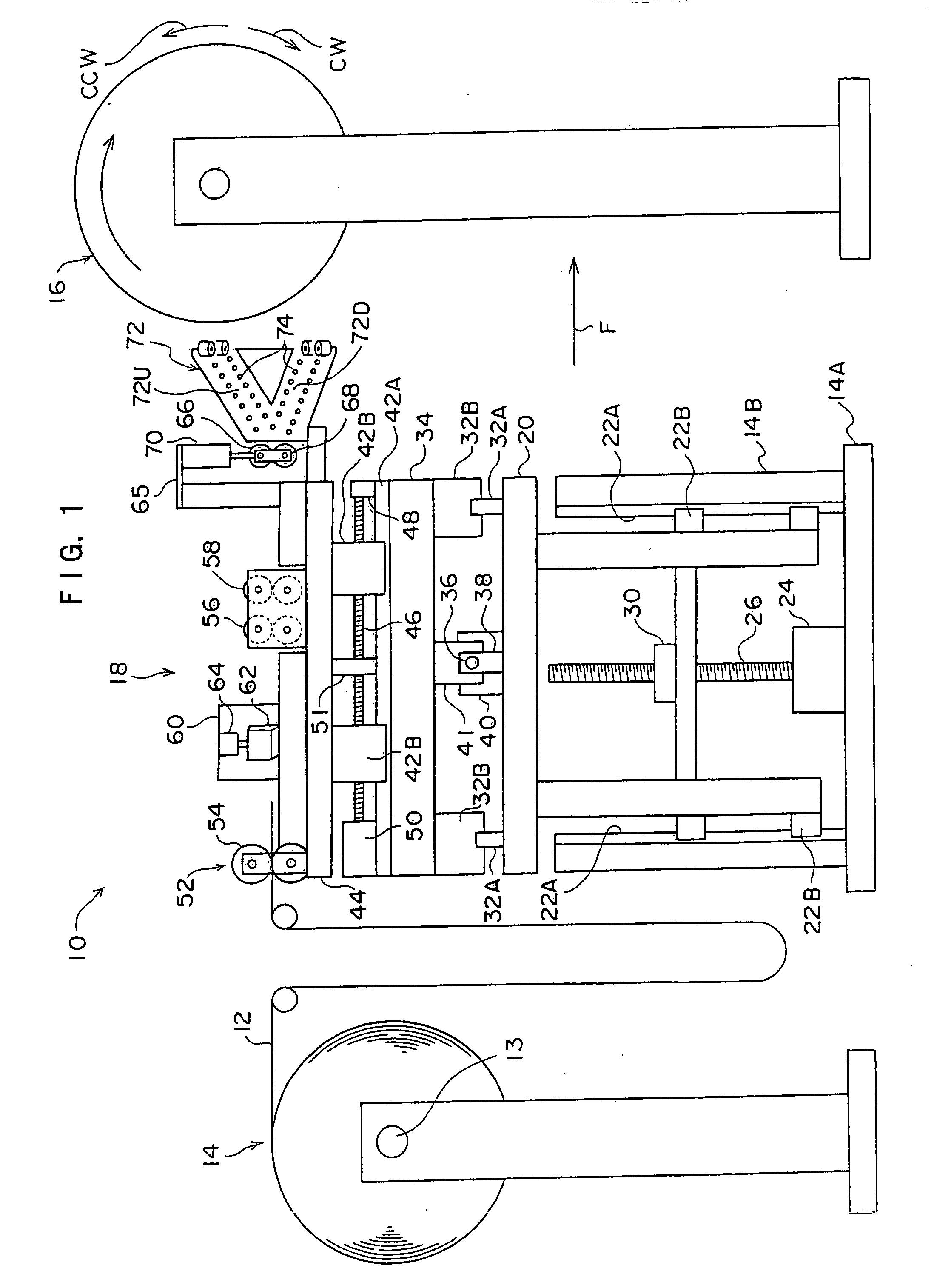 Device of forming tire reinforcing layer