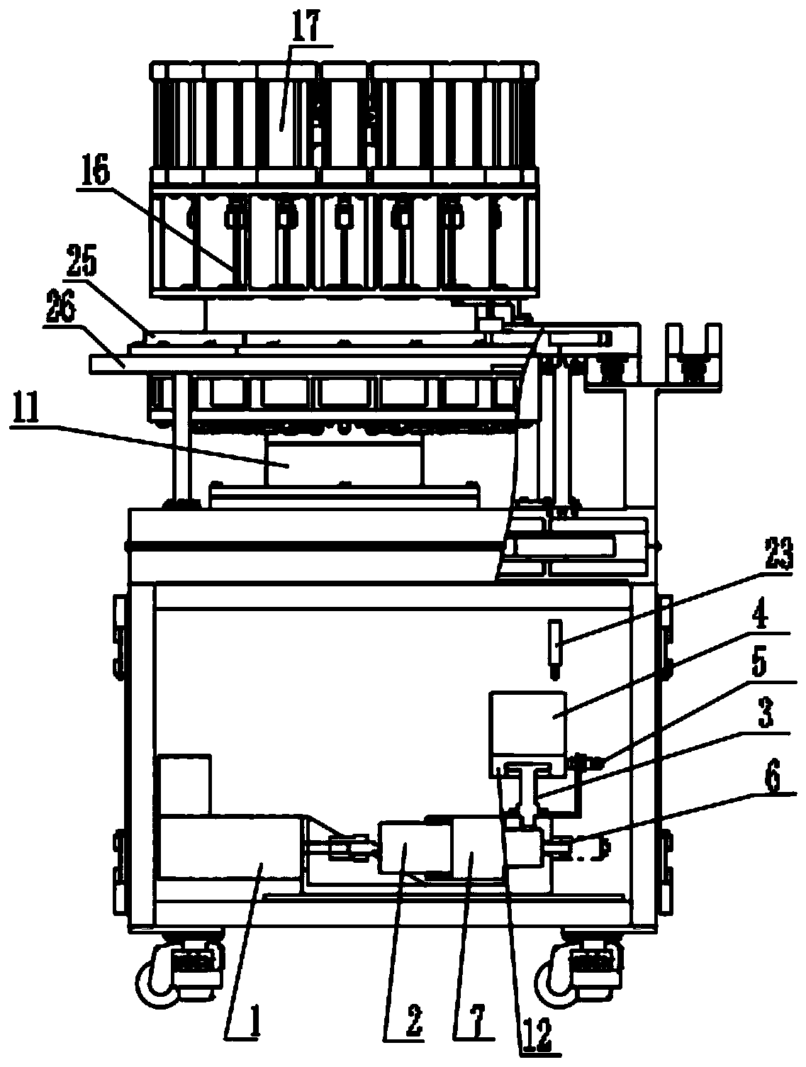 Disc single-shot detonator explosive pressing device and using method thereof