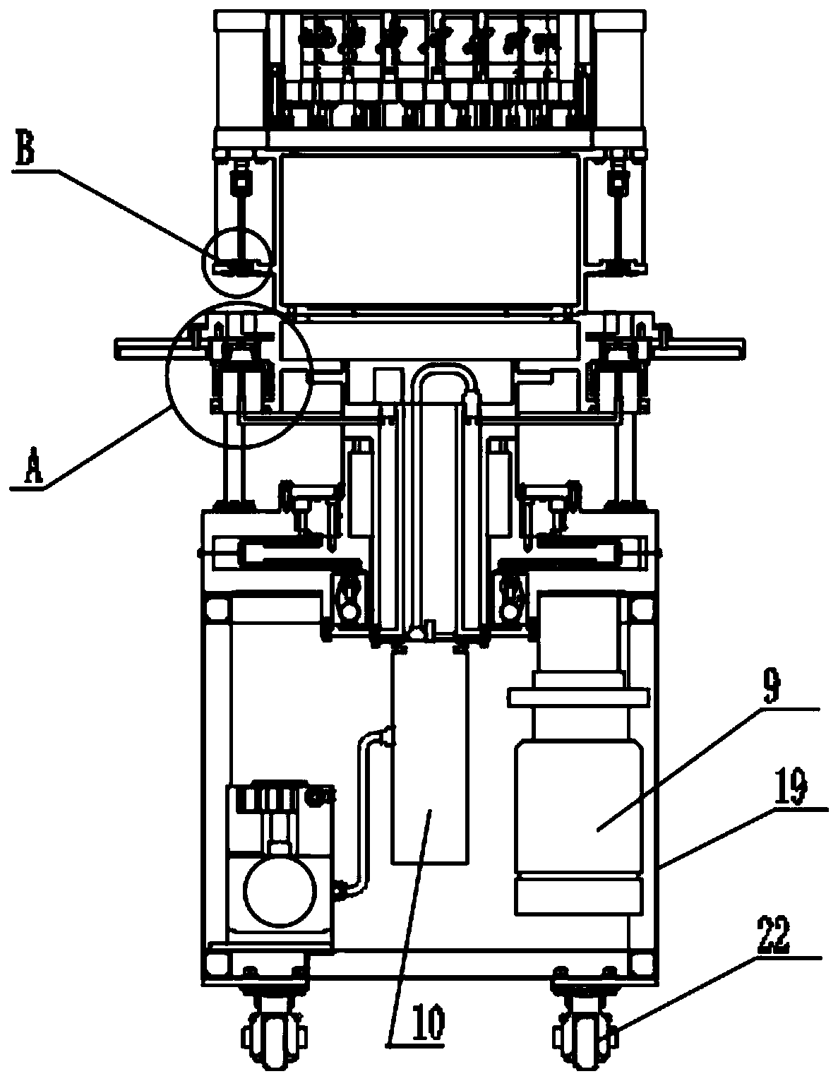 Disc single-shot detonator explosive pressing device and using method thereof