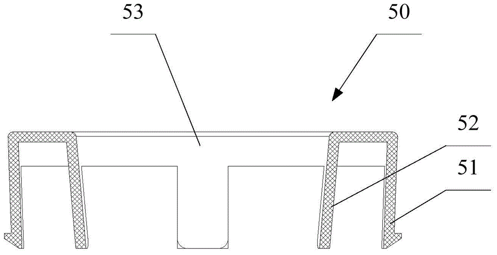 Impeller connecting assembly and washing machine