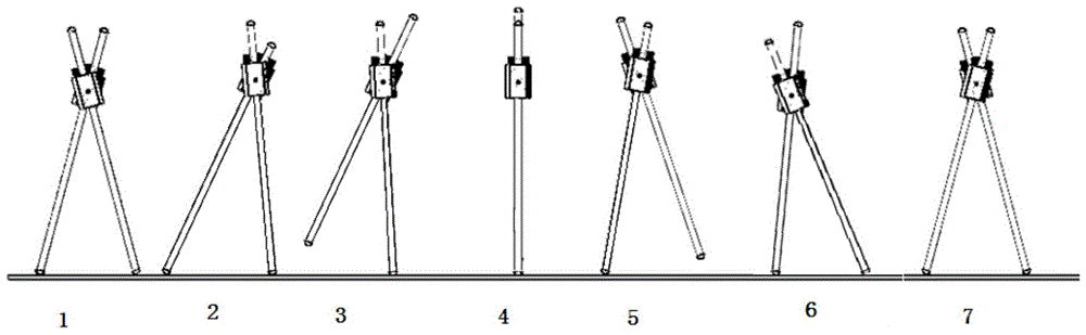 All-terrain walking device and control method thereof