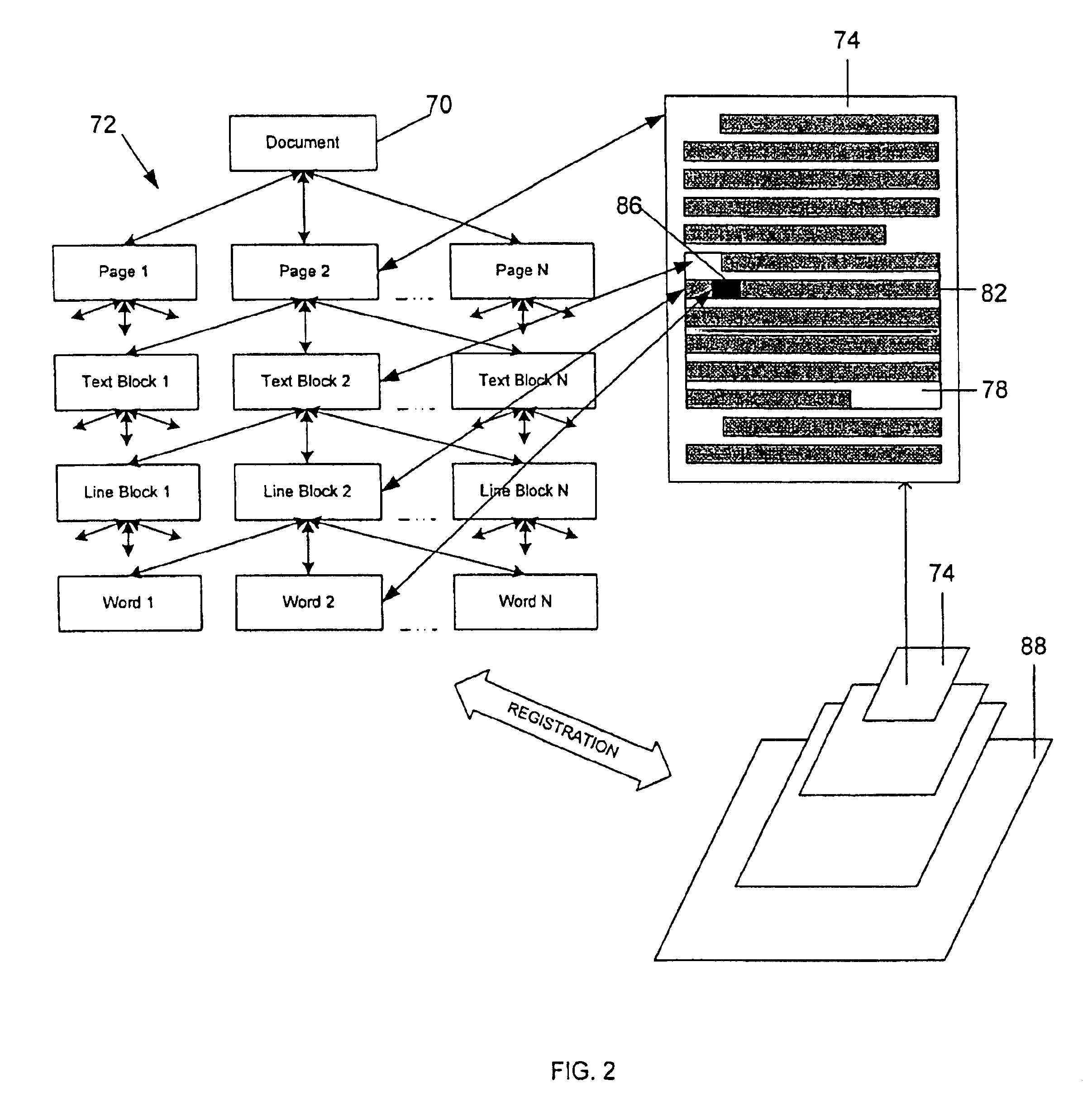 Method and system for browsing a low-resolution image