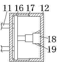 Building energy-saving concrete blending device