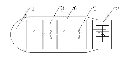 Boat-type solar fish-farming net cage in river