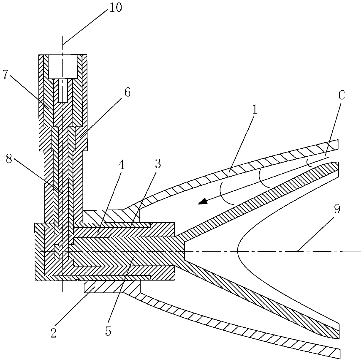 Plasma on-duty flame igniter based on aero-engine afterburner