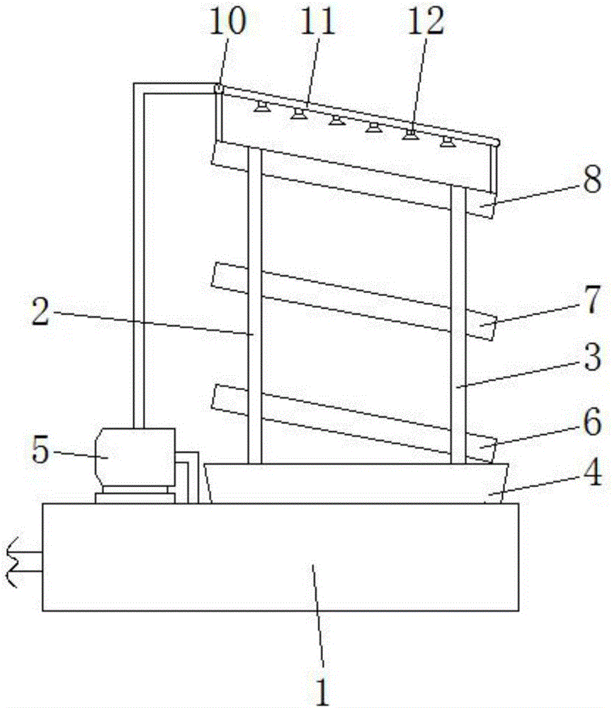 Vegetable selling rack