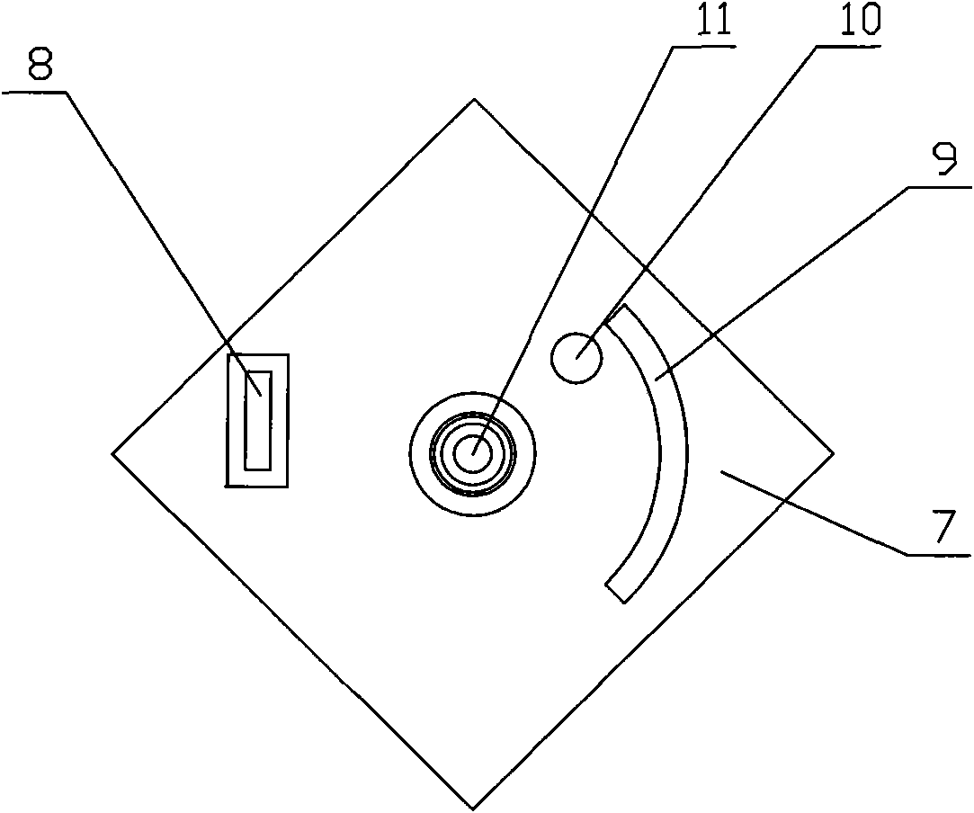 Ink box with steering wheel detection mechanism